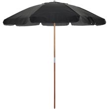 Guarda Sol 2,20m em Bagum Guararapi Preto Bel