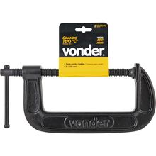 "Grampo tipo c 10"" ferro nodular - Vonder Plus"