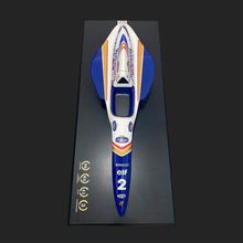 Quadro 3D Decorativo 120x50 Carro F1 FW16 WLLMS 1994 Branca/Azul G53 - Gran Belo