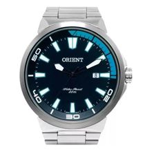 Relógio de pulso nalógico Masculino Orient MBSS1196A prateado