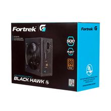 Fonte P/ PC ATX Fortrek  Black Hawk Plus 500 Watts - FT0084