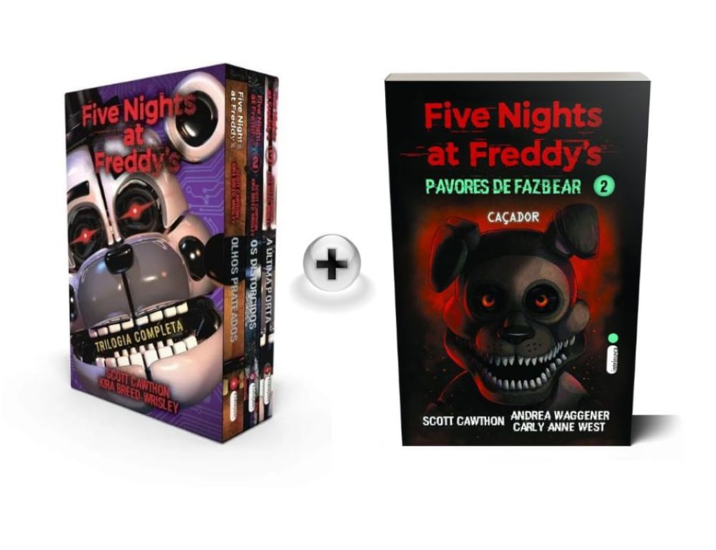 Kit de Livros: Box Five Nights At Freddy's - Trilogia Completa e