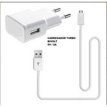 CARREGADOR TURBO USB BIVOLT 5V 2A CABO USB PARA KINDLE PAPERWHITE
