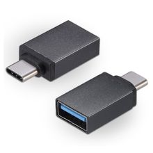 COMPACTO = ADAPTADOR CONVERSOR USB TIPO C EM USB 3.0 LANÇAMENTO = OTG