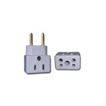 Adaptador Tomada Argentina Universal 2 Pinos 10A