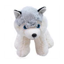 Pelúcia Cachorrinho Husky Sentado 24cm