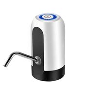 BOMBA ELÉTRICA AUTOMÁTICA  RECARREGÁVEL P/ GARRAFÃO D'ÁGUA