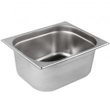 Kit 10 Cubas Gastronomica Inox GN 1/2 x 150mm (325x265mm) - Brasinox