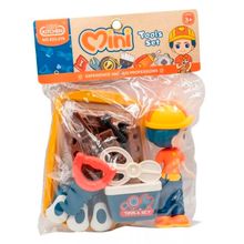 Boneca Mecânica Tools Set  Maleta com Ferramentas de Reparo