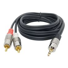 Cabo Auxiliar P2 Estéreo M X 2rca M Profissional 2 Metros