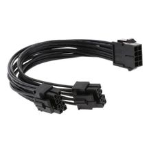 Adaptador Conector Atx,cpu 8 Pinos Para 2x 8 Pinos Divisão 4+4