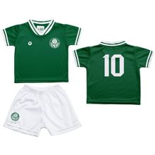 Conjunto Bebê Palmeiras Uniforme Verde - Torcida Baby