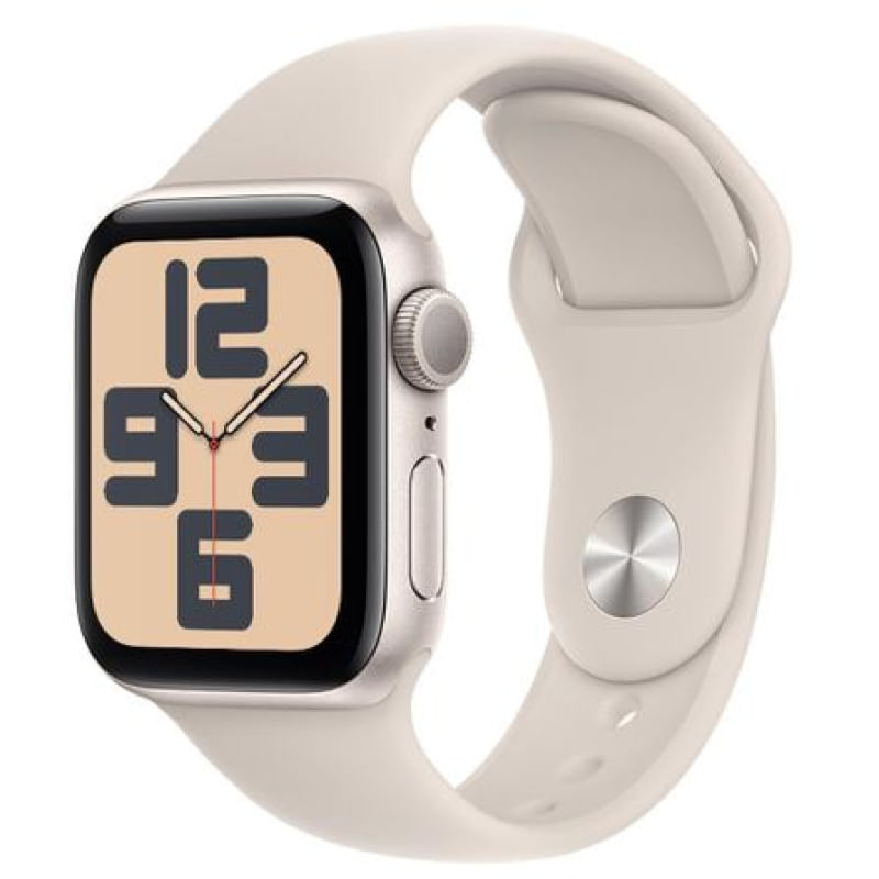 Apple Watch SE (GPS 40 mm) Caixa Estelar de Alumínio Pulseira