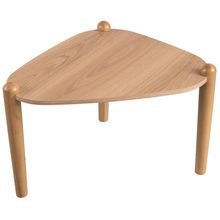 Mesa de Centro Para Sala de Estar Pés Madeira Alta Trium A03 Hanover Roble - Lyam Decor