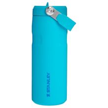 GARRAFA STANLEY TÉRMICA AEROLIGHT FLIP STRAW 473ML SPLASH AZUL 08543-00