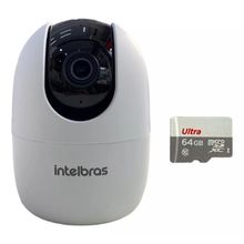 Câmera Ip 360 Full Hd Im4 Mibo Intelbras + Sd 128gb Ultra