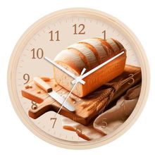 Relógio De Parede Herweg Ref: 660138-324 Bege Pão