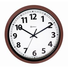 Relógio De Parede Herweg Ref: 6703-340 Alumínio Bordô