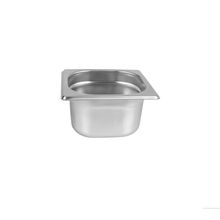 Kit 2 Cubas Gastronomica Inox GN 1/6x100 Com Tampa Brasinox
