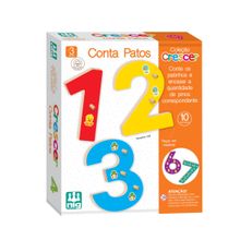 Jogo Educativo Conta Patos Em Madeira Nig - 0458