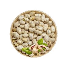 Quebra-cabeça redondo Prato de Pistache 50 peças MDF