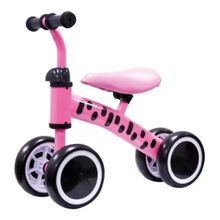 Triciclo Andador Infantil Ajustável Rosa Zippy Toys AD21M1