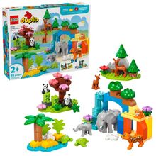 Famílias de animais selvagens 3 em 1 Lego 10446