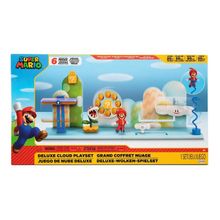 Playset Super Mario Nuvens com 2 Bonecos Sunny 4435