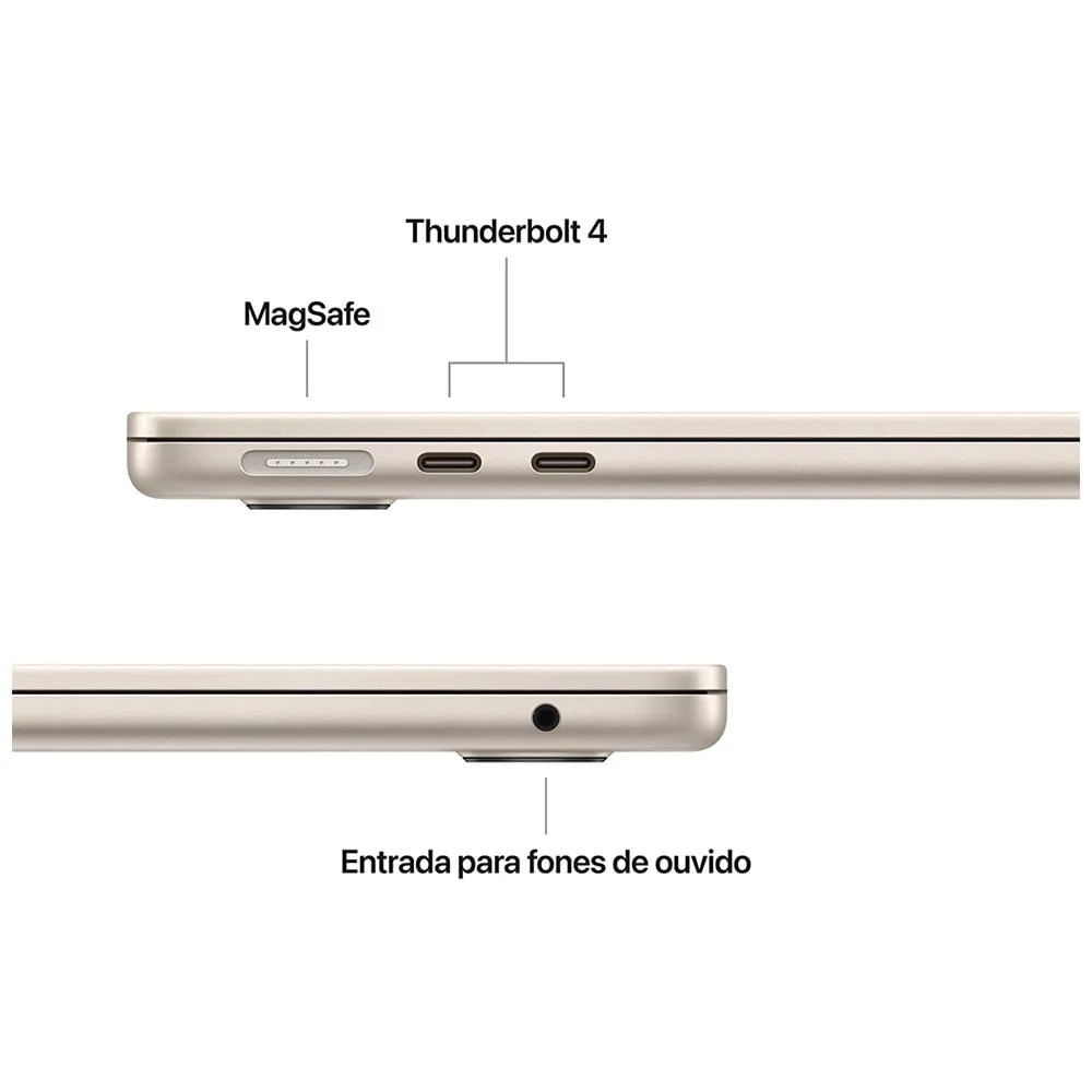 MacBook Air 13" Apple M4 (16GB RAM 256GB SSD) Estelar