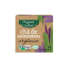 Kit 2x: Chá Orgânico De Capim Cidreira Organic 10 Sachês