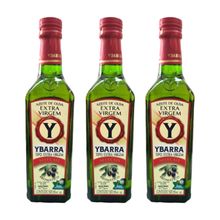 Kit 3X: Azeite Extra Virgem Espanhol Ybarra 500ml