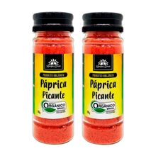 Kit 2X: Páprica Picante Orgânica Kampo de Ervas 80g