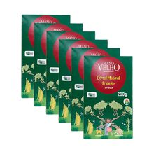 Kit 6X: Cereal Matinal Orgânico Sem Açúcar Mano Velho 200g