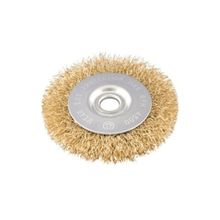 Escova circular ondulada 6x1" furo 3/4" pol 6000rpm Vonder