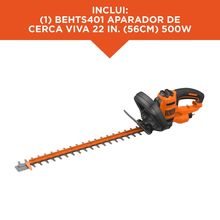Aparador De Cerca Vida 22 (560Mm) 500W 22 220V Black + Decker