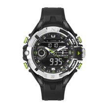 Relógio Mormaii Masculino Ref: Mo1184/8f Esportivo Anadigi Black