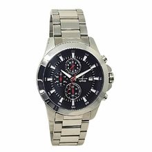 Relógio Tuguir Masculino Ref: Tgi37035 Cronógrafo Aço Prateado