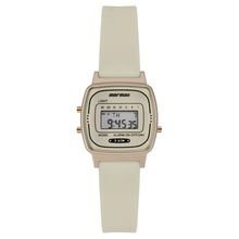 Relógio Mormaii Feminino Ref: Mo13722e/8x Retangular Vintage Digital Rosé