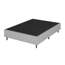 Base Cama Box Casal Umaflex Loreto A26 Cinza