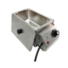 Derretedeira Chocolate Multiuso Inox 1 Cuba 2,5Kg 750W 220V