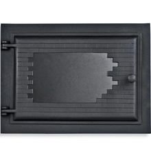 Porta Forno Ferro Fundido Com Vidro Libaneza Império Grill G