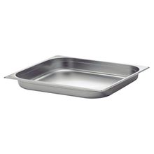 Cuba Tramontina Gn 2/3 Em Aço Inox Sem Alças Profundidade 20 Mm - Aço 304 Tramontina