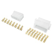 Conector Permak 8 Vias Com Terminais Kit 4 Pecas...