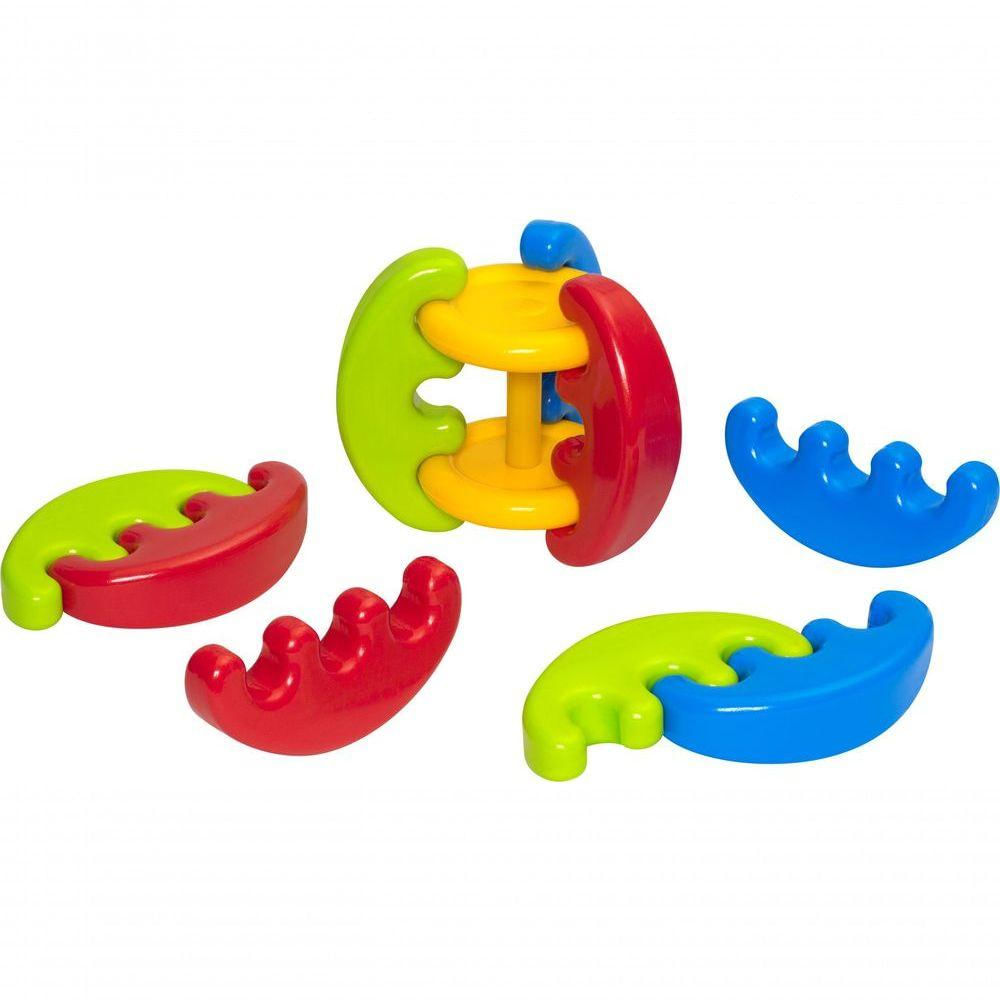 Encontraproduto.com.br - 3 Brinquedos para Bebês Bolas Didática Infantil e Educativo