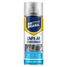 Limpa Ar Condicionado Spray Carro Novo 210ml Br Brasil