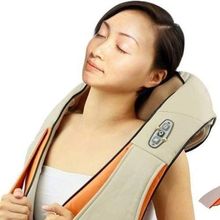Massageador De Pescoço, Costas, Ombro E Joelhos 3d Infravermelho Shiatsu Relax -1343