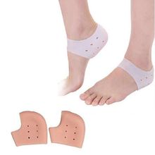 Tornozeleira Hidratante Esporão Meia Protetora De Calcanhar Gel Silicone