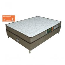 Conj (box + Colchão) Titan Mag Gold Becflex. King 1.93 M