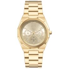 Relógio Euro Feminino Ref: Eu6p29ajb/4d Multifunção Dourado