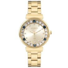 Relógio Euro Feminino Ref: Eu2035yxx/4d Stones Dourado